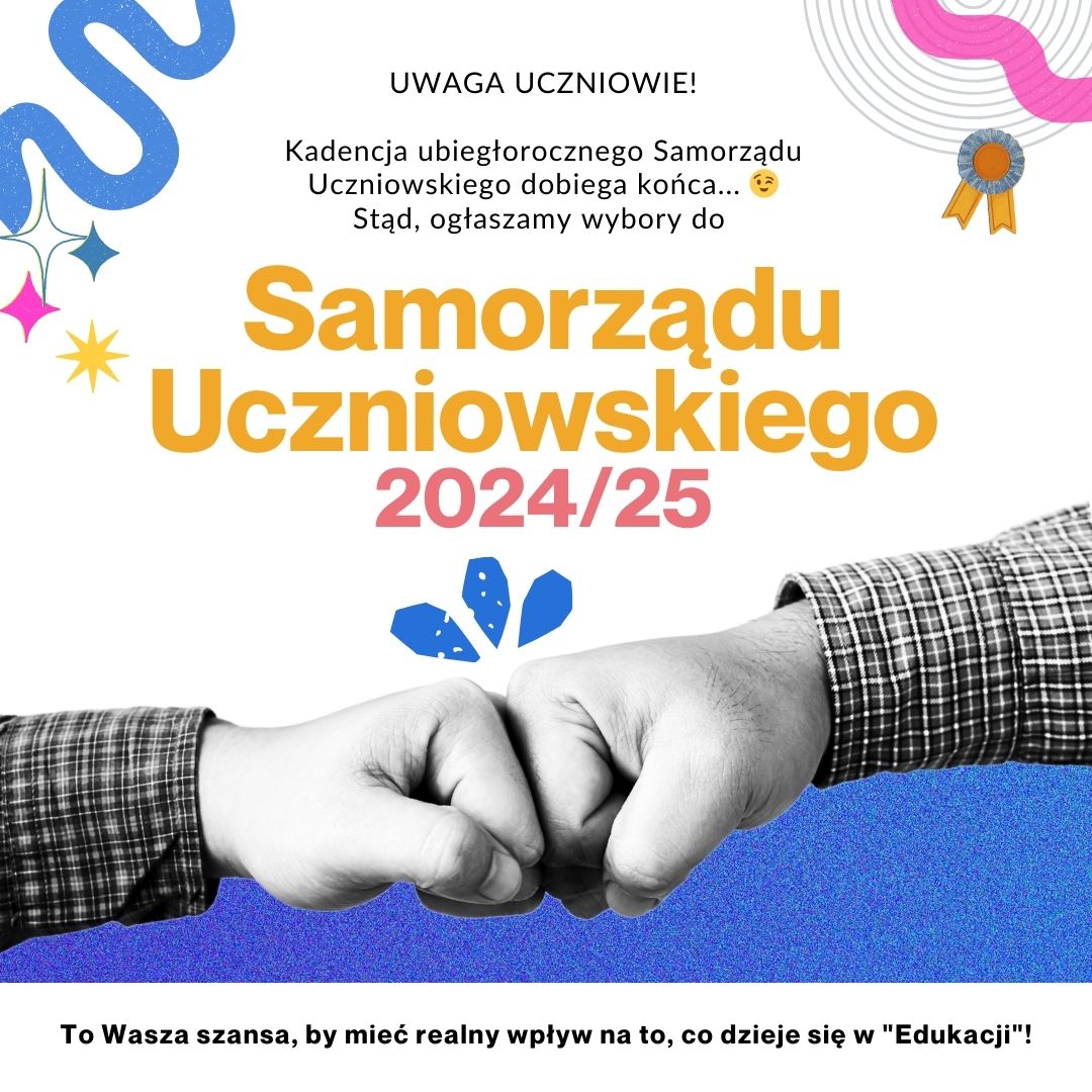 Wybory do Samorządu Uczniowskiego na rok szkolny 2024/2025